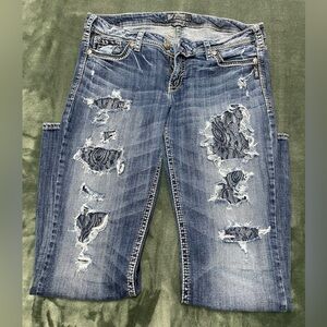 Silver Tuesday low Slim Boot Cut sz 34/33